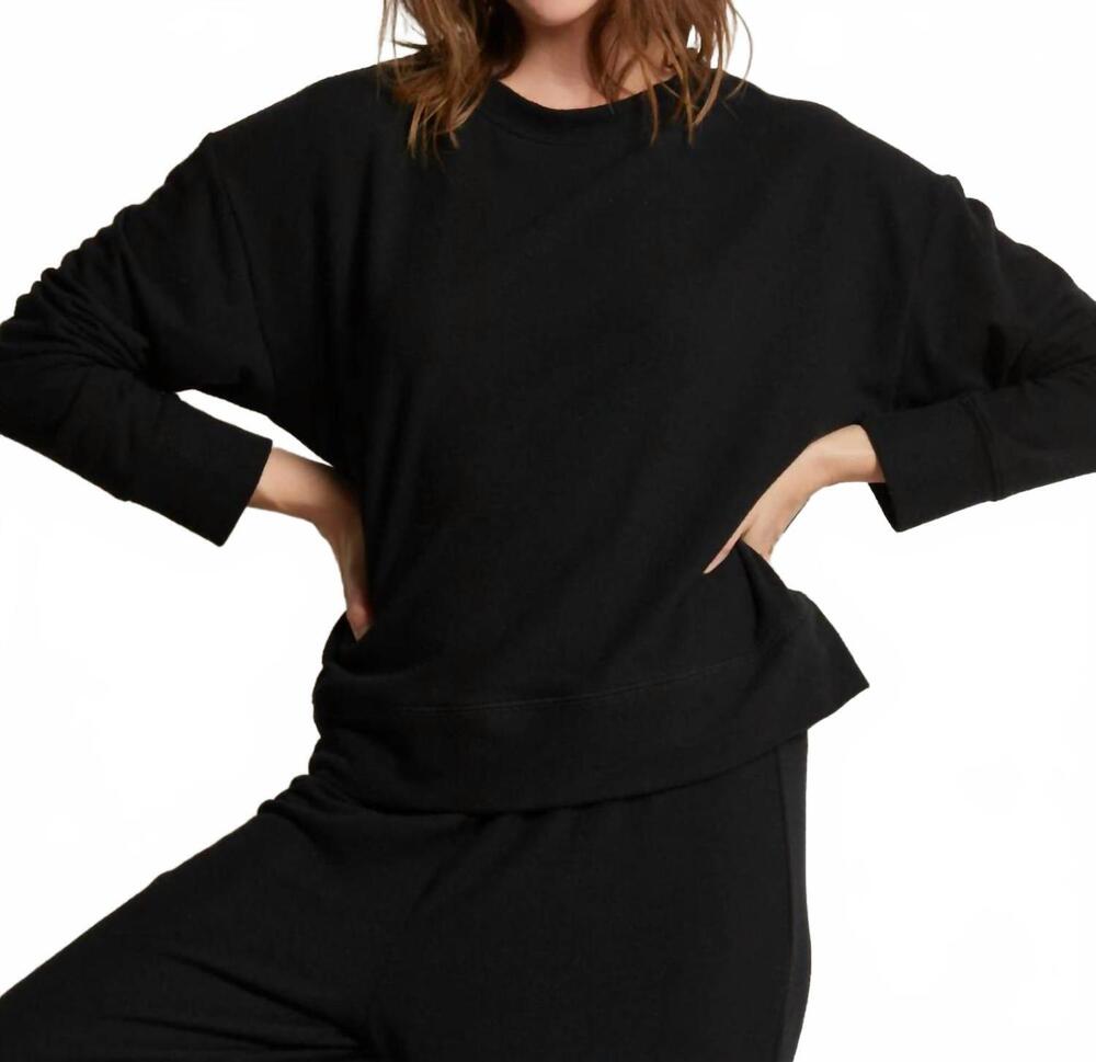 NEW PERFECTWHITETEE selma sweatshirts in black
